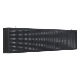 40x8 in Programmable LED Sign Digital Scrolling Display Board P10 Full-color